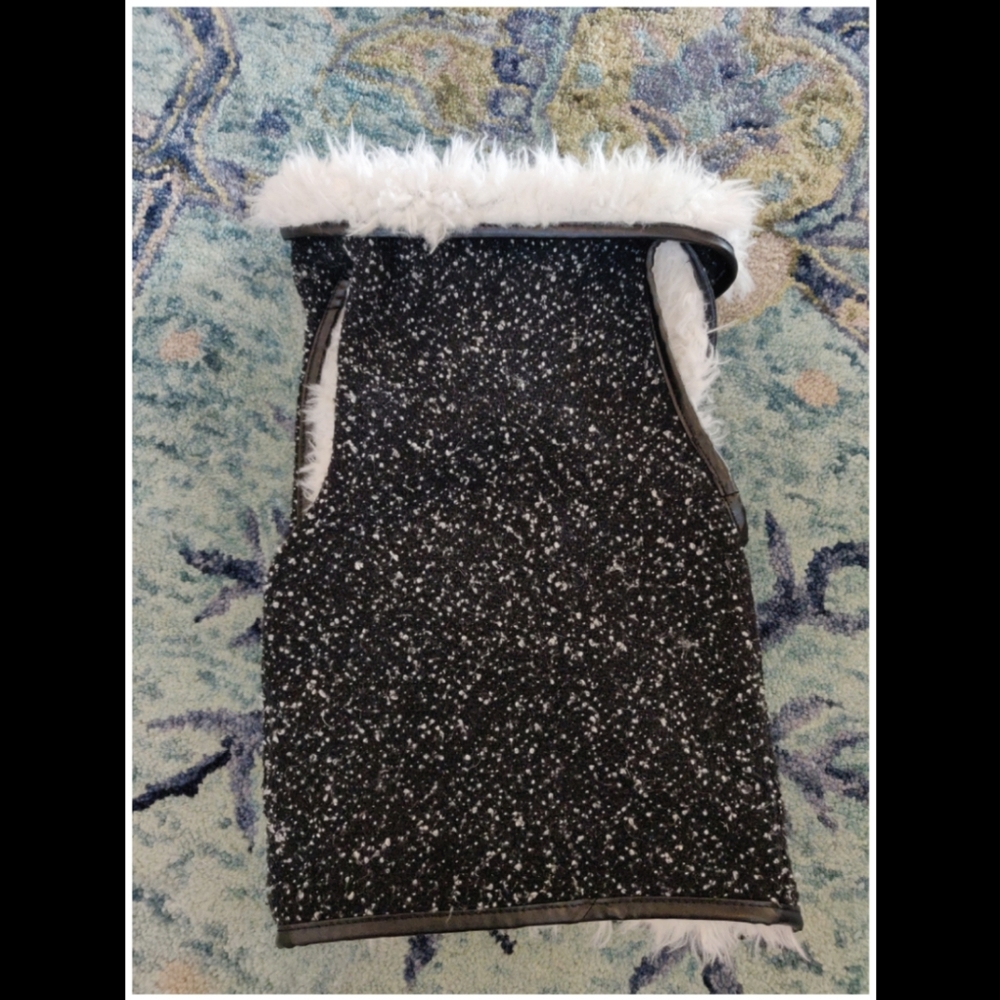 Fluffy vest sz 6/6z - Picture 2 of 3